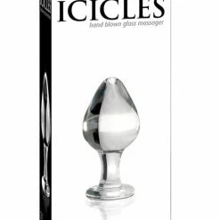 Pipedream Products Icicles No. 25 Hand Blown Glass - Clear