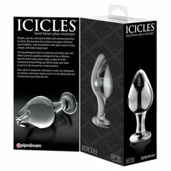 Pipedream Products Icicles No. 25 Hand Blown Glass - Clear