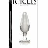 Pipedream Products Anal Toys Icicles No. 26 Hand Blown Glass - Clear