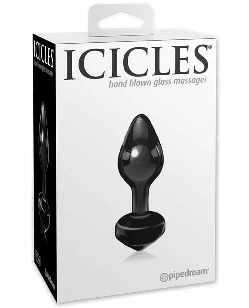 Pipedream Products Icicles No. 44 Hand Blown Glass Butt Plug Anal Toys