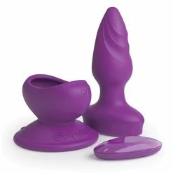 Pipedream Products Anal Toys Threesome Wall Banger Plug - Purple
