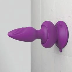 Pipedream Products Anal Toys Threesome Wall Banger Plug - Purple