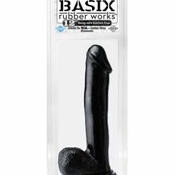 Pipedream Products Basix Rubber Works 12" Dong With Suction Cup