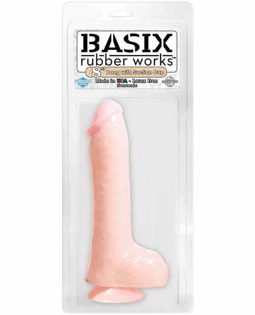 Pipedream Products Basix Rubber Works Dong With Suction Cup Dildos