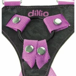 Pipedream Products Dillio 7" Strap-on Suspender Harness Set - Pink