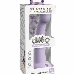 Pipedream Products Dillio Platinum 6" Secret Explorer Silicone Dildo Dildos
