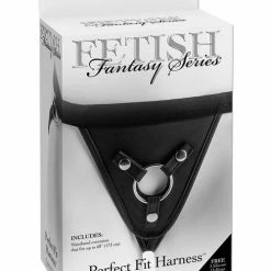 Pipedream Products Fetish Fantasy Series Perfect Fit Harness - Black Dildos