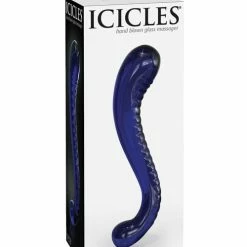 Pipedream Products Icicles Hand Blown Glass G-spot Dildo