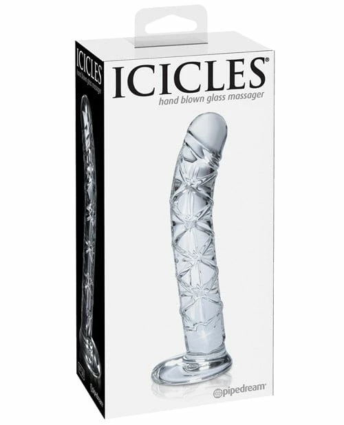Pipedream Products Dildos Icicles Hand Blown Glass G Spot Dong