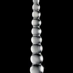 Pipedream Products Icicles No. 2 Hand Blown Glass Massager - Clear Rippled