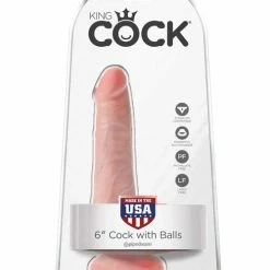 Pipedream Products King Cock 6" Cock With Balls