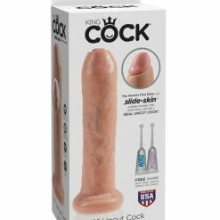 Pipedream Products Dildos King Cock 7" Uncut Dildo