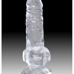 Pipedream Products King Cock Clear Cock With Balls Dildos