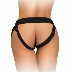 Pipedream Products King Cock Elite Beginner's Body Dock Strap On Harness - Black Dildos