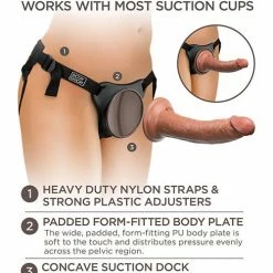 Pipedream Products King Cock Elite Comfy Silicone Body Dock Kit