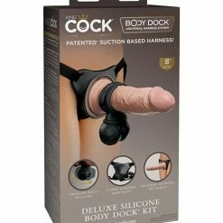 Pipedream Products Dildos King Cock Elite Deluxe Silicone Body Dock Kit