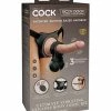 Pipedream Products King Cock Elite Ultimate Vibrating Silicone Body Dock Kit With Remote Dildos