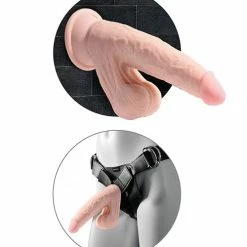 Pipedream Products King Cock Plus Triple Density Cock With Swinging Balls Dildos