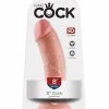 Pipedream Products King Cock Realistic Suction Cup 8" Dong - Flesh
