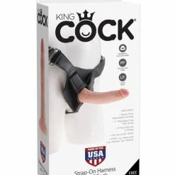 Pipedream Products King Cock Strap On Harness With 6" Cock