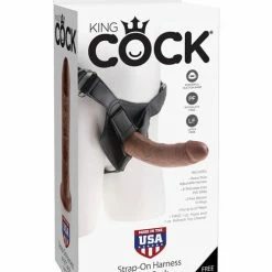 Pipedream Products Dildos King Cock Strap On Harness With 8