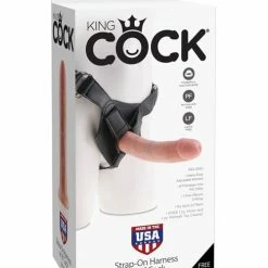 Pipedream Products Dildos King Cock Strap On Harness With 8" Cock