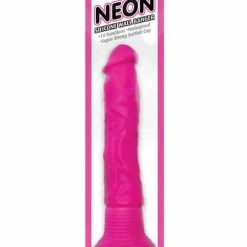 Pipedream Products Neon Luv Touch Silicone Wall Banger Dildos