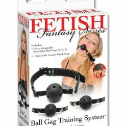 Pipedream Products Kink & BDSM Fetish Fantasy Series Ball Gag Training Kit