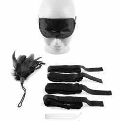 Pipedream Products Fetish Fantasy Series Beginner's Bondage Set - Black
