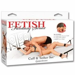 Pipedream Products Kink & BDSM Fetish Fantasy Series Cuff & Tether Set