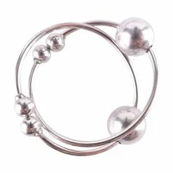 Pipedream Products Kink & BDSM Fetish Fantasy Series Nipple Bull Rings - Silver