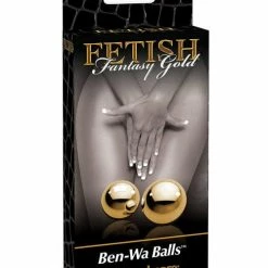 Pipedream Products Fetish Fantasy Gold Ben Wa Balls