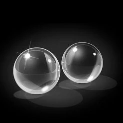 Pipedream Products Vaginal & Pelvic Floor Strengthening Icicles No. 41 Hand Blown Glass Ben Wa Balls