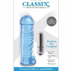 Pipedream Products Classix Textured Sleeve & Bullet Penis Toys