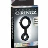 Pipedream Products Fantasy C Ringz Ironman Duo Ring - Black Penis Toys
