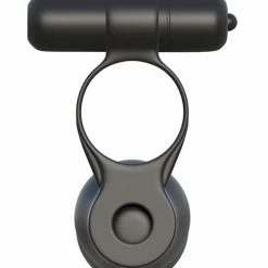 Pipedream Products Fantasy C-Ringz Posable Partner Double Penetrator - Black Penis Toys