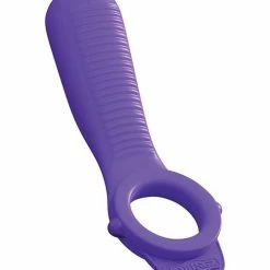 Pipedream Products Fantasy C-Ringz Ride N' Glide Couples Ring - Purple