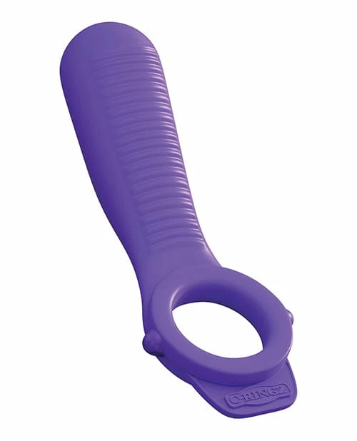 Pipedream Products Fantasy C-Ringz Ride N' Glide Couples Ring - Purple