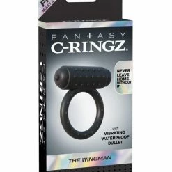 Pipedream Products Penis Toys Fantasy C-Ringz The Wingman - Black