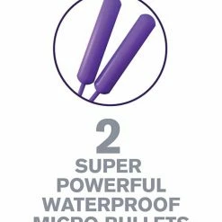 Pipedream Products Penis Toys Fantasy C-ringz Twin Teazer Rabbit Ring - Purple