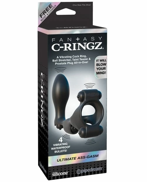 Pipedream Products Penis Toys Fantasy C Ringz Ultimate Ass Gasm - Black