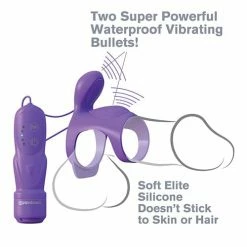 Pipedream Products Penis Toys Fantasy C Ringz Ultimate Couples Cage - Purple