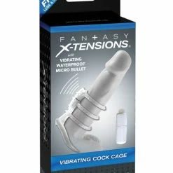 Pipedream Products Penis Toys Fantasy X-tensions Vibrating Cock Cage