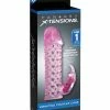 Pipedream Products Fantasy X-tensions Vibrating Couples Cage - Pink