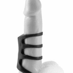 Pipedream Products Penis Toys Fantasy X-tensions Vibrating Power Cage - Black
