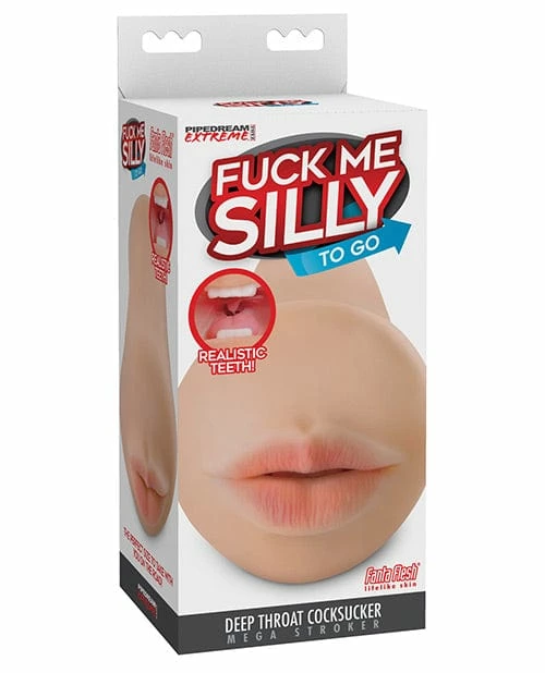 Pipedream Products Fuck Me Silly To Go Deep Throat Cocksucker Mega Stroker