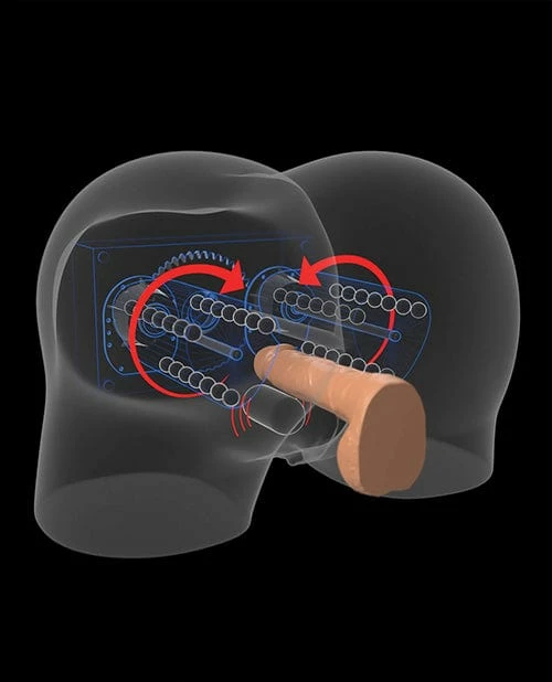 Pipedream Products PDX Elite Milk Me Silly Mega Masturbator - Ivory Penis Toys