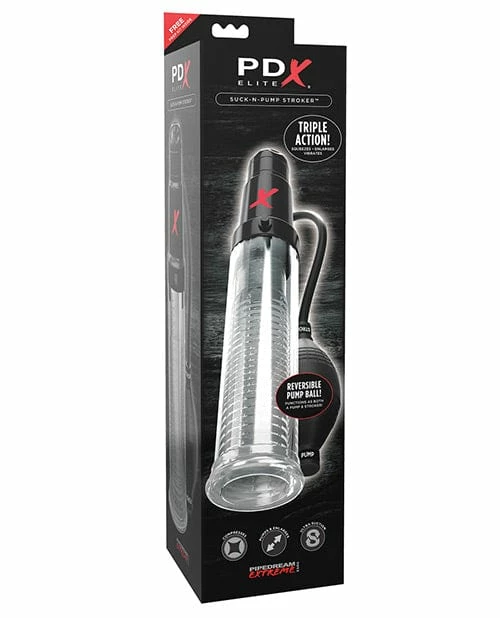 Pipedream Products PDX Elite Suck N Pump Stroker