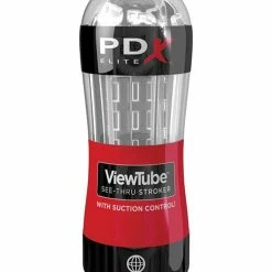 Pipedream Products Penis Toys PDX Elite ViewTube See-thru Stroker