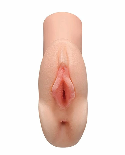 Pipedream Products Penis Toys PDX Perfect Pussy Double Stroker - Ivory